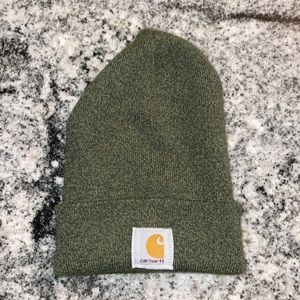 Green carhartt beanie